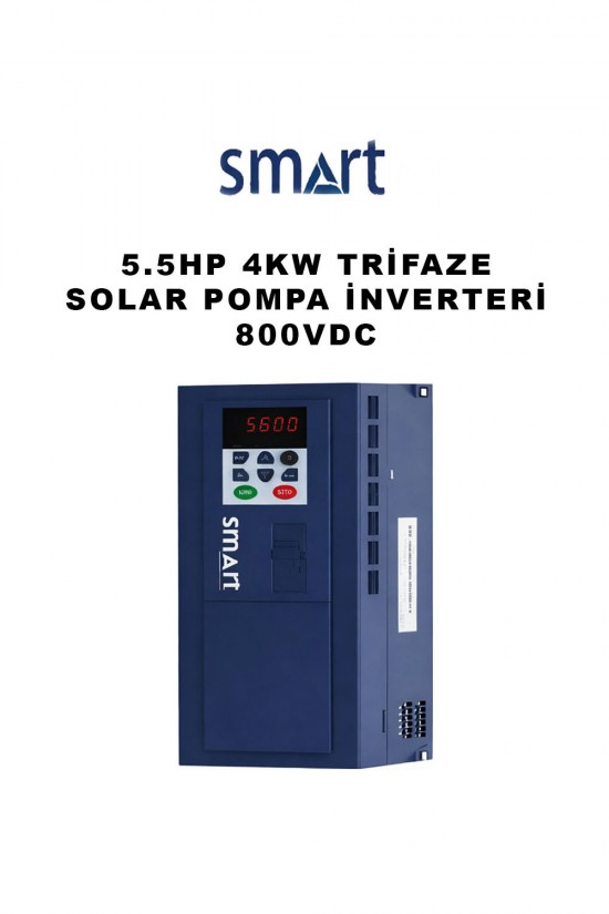 SMART -5.5HP 4KW SOLAR POMPA INVERTER (YENİ NESİL)