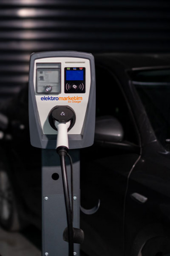 Elektromarketim EMEV 22kW Elektrikli Araç Şarj İstasyonu Elektromarketim EMEV 22kW Elektrikli Araç Şarj İstasyonu