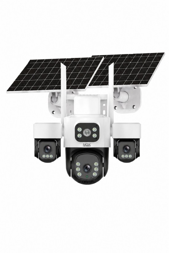INOX-X13 3 LENS 4G E-SİM SOLAR KAMERA