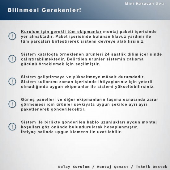 Mini Karavan Seti Mini Karavan Seti