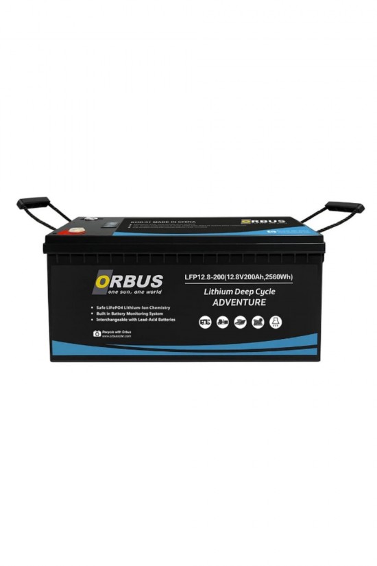 ORBUS 12.8V 200Ah Lityum Akü
