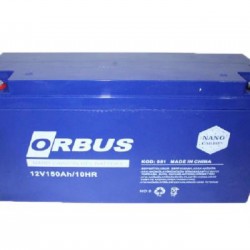 Jel akü 12V 150Ah Orbus