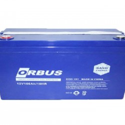 Jel akü 12V 100Ah Orbus