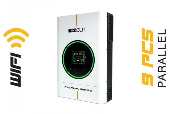 MEXX-P6kW - Premium 48V 6kW (Paralel /Wi-Fi/ Dual Output) MEXX-P6kW - Premium 48V 6kW (Paralel /Wi-Fi/ Dual Output)