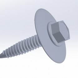 Sivri Uçlu Çatı Vidası M5.5x27 (500 ad)