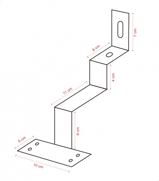 Kiremit Çatı Ayağı (Sigma Profil Tip)