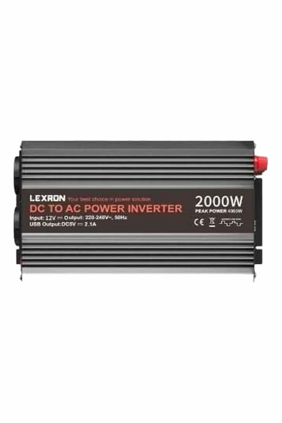 LEXRON 12V/2000W Modifiye Sinüs Inverter LEXRON 12V/2000W Modifiye Sinüs Inverter